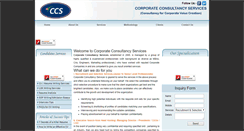 Desktop Screenshot of ccsindia.net